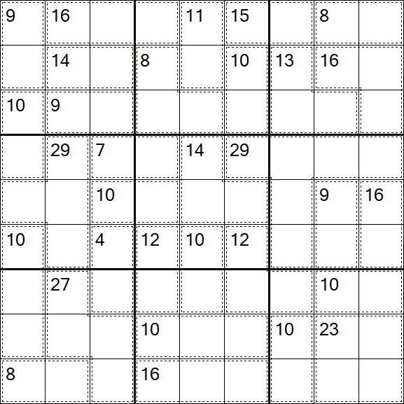 Killer Sudoku - Medium