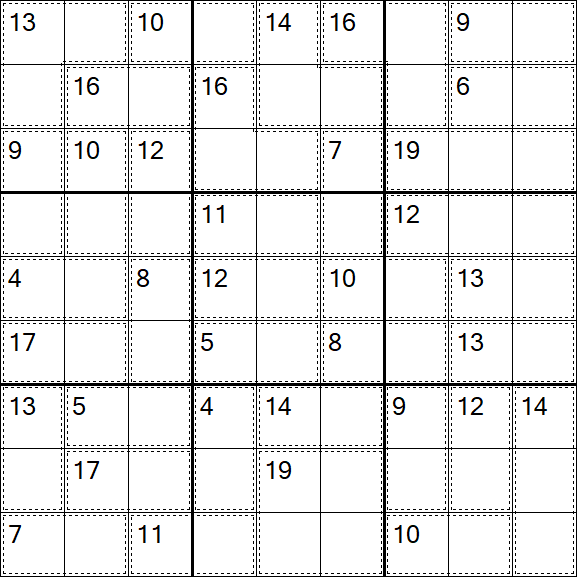 Killer Sudoku - Medium