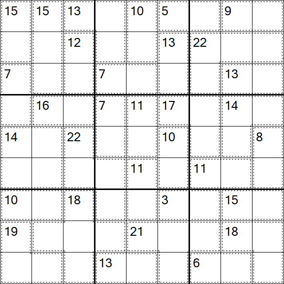 Killer Sudoku - Medium