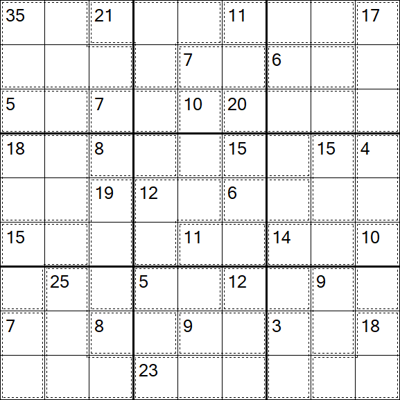 Killer Sudoku - Medium
