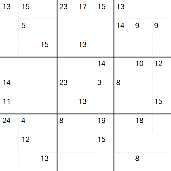 Killer Sudoku - Medium