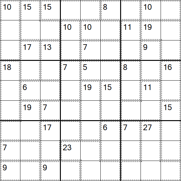 Killer Sudoku - Medium