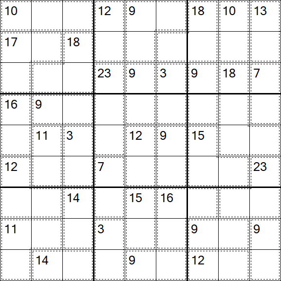 Killer Sudoku - Medium