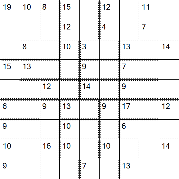 Killer Sudoku - Medium