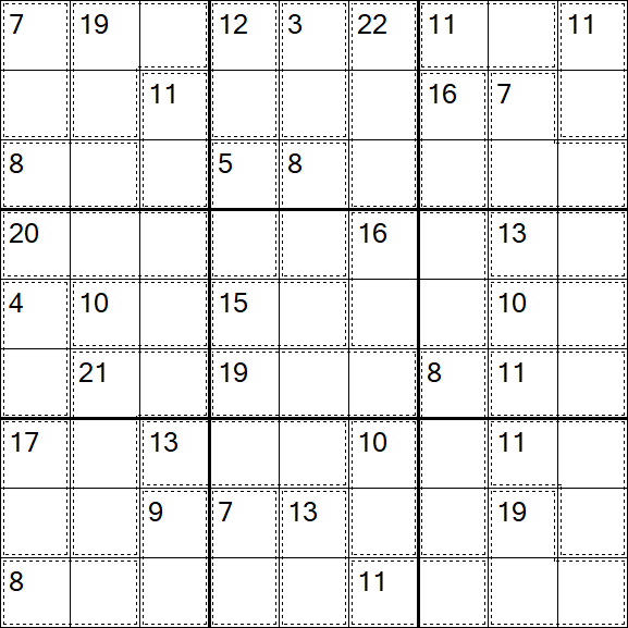 Killer Sudoku - Medium