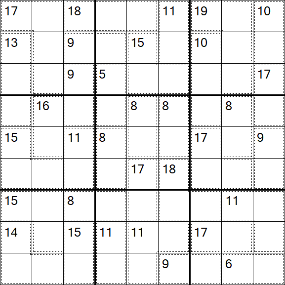 Killer Sudoku - Medium