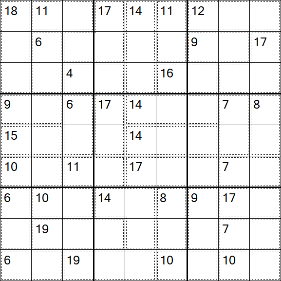 Killer Sudoku - Medium