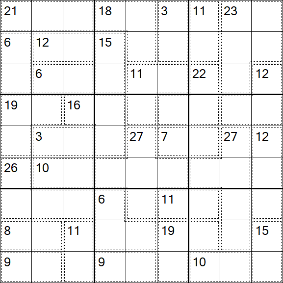 Killer Sudoku - Medium