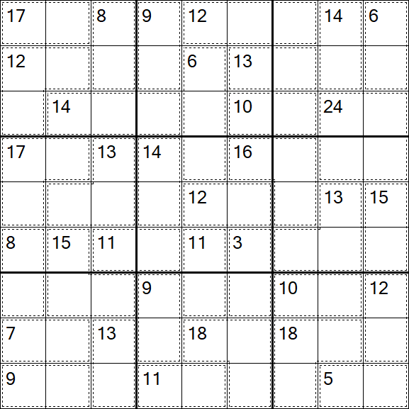 Killer Sudoku - Medium