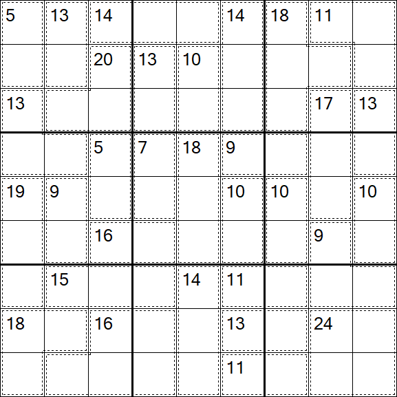 Killer Sudoku - Medium