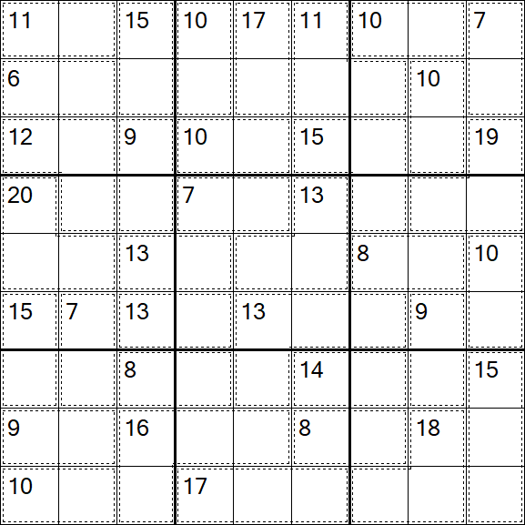 Killer Sudoku - Medium