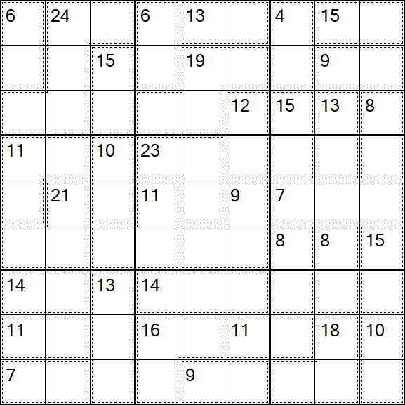 Killer Sudoku - Medium