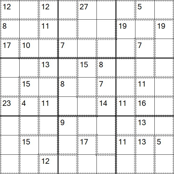 Killer Sudoku - Medium