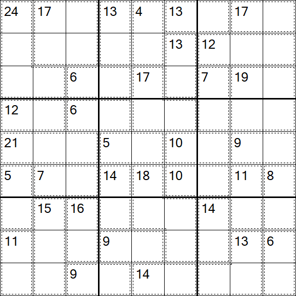 Killer Sudoku - Medium