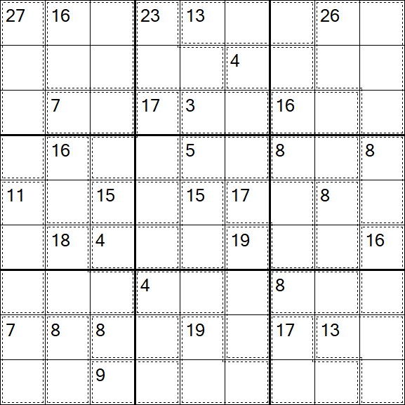 Killer Sudoku - Medium