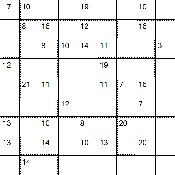 Killer Sudoku - Medium