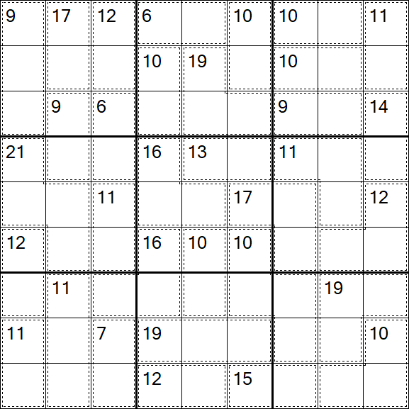Killer Sudoku - Medium