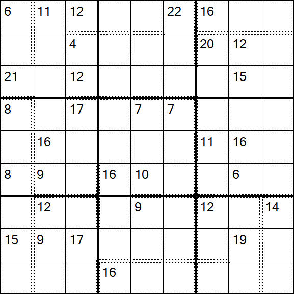 Killer Sudoku - Medium