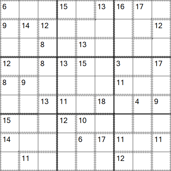 Killer Sudoku - Medium