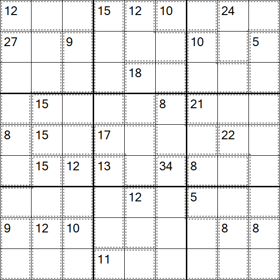 Killer Sudoku - Medium
