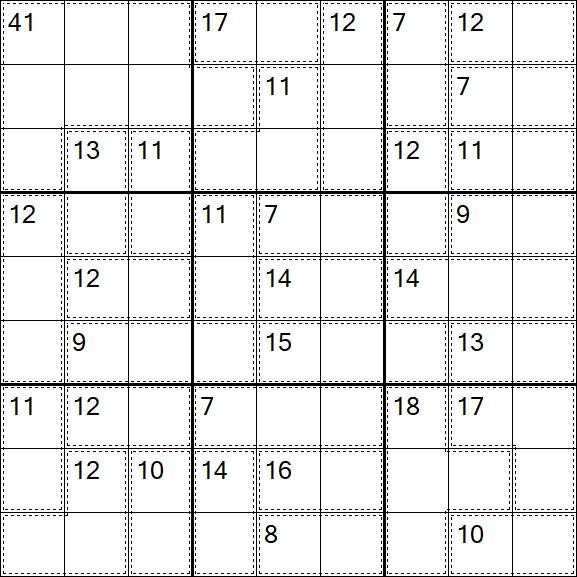 Killer Sudoku - Medium
