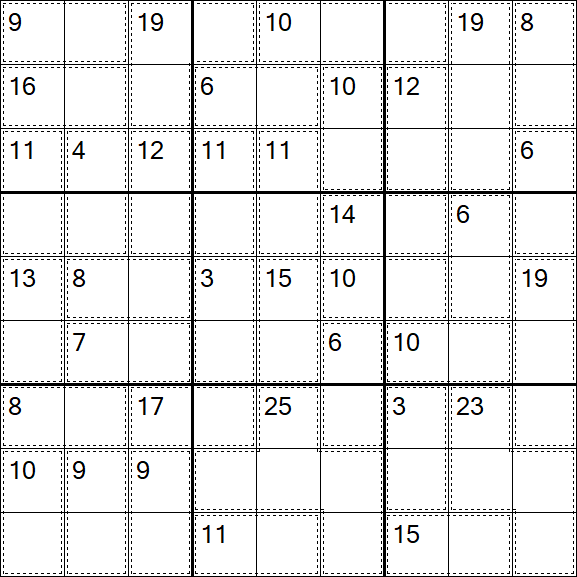 Killer Sudoku - Medium