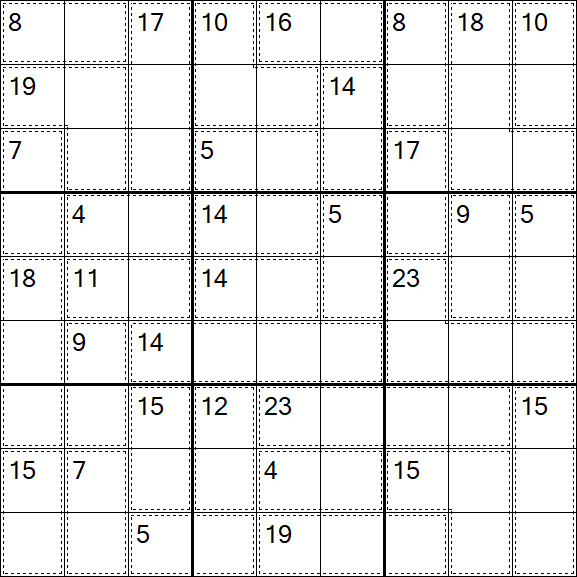 Killer Sudoku - Medium