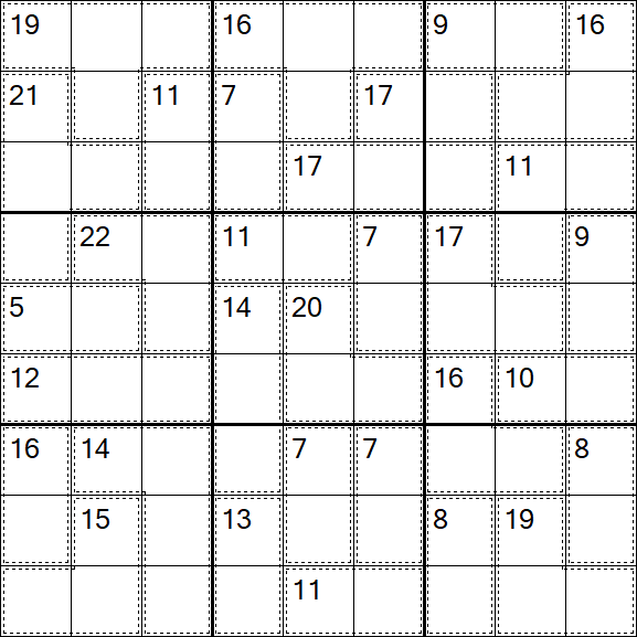 Killer Sudoku - Medium