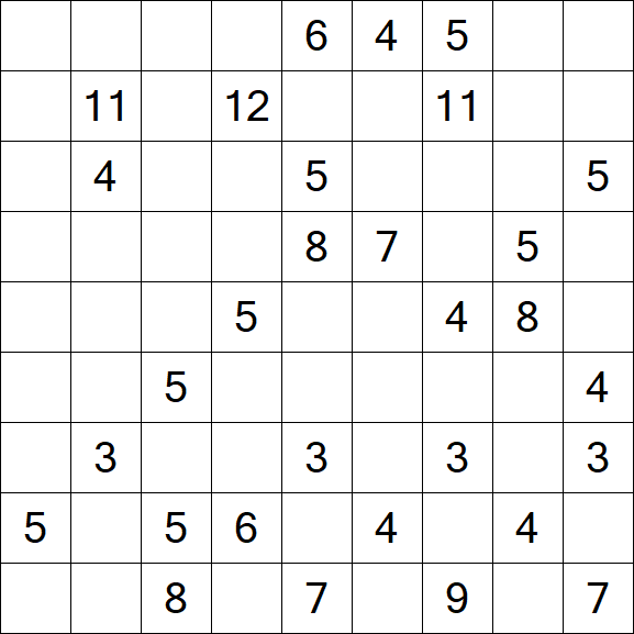 Kuromasu - Difficile