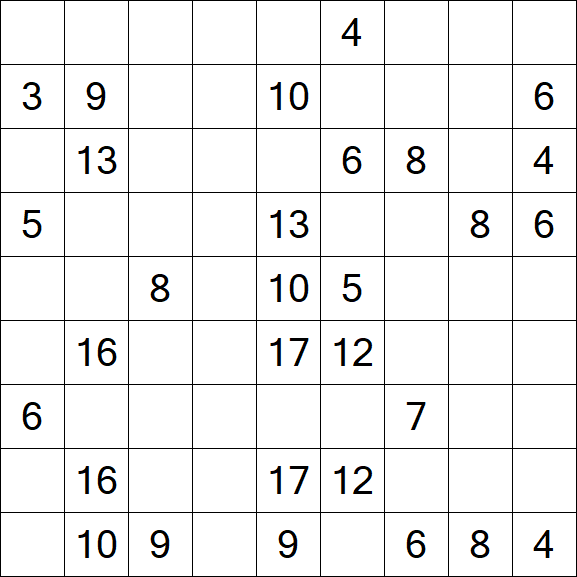 Kuromasu - Difficile