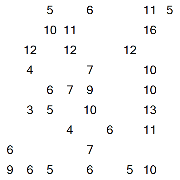 Kuromasu - Difficile
