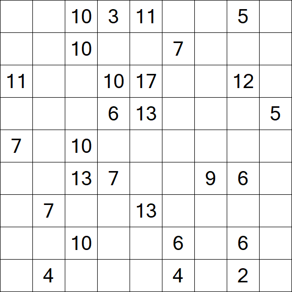 Kuromasu - Difficile
