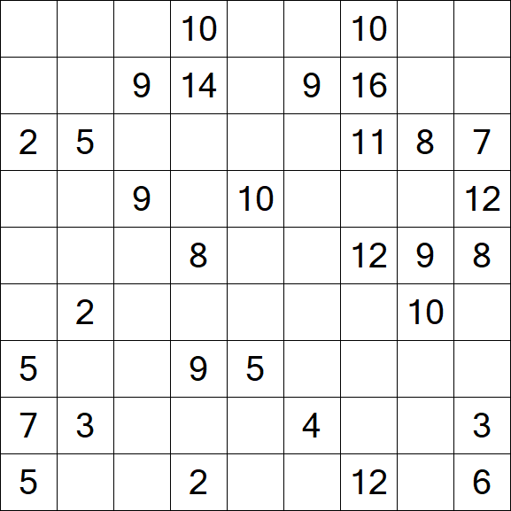 Kuromasu - Difficile