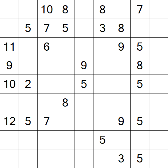 Kuromasu - Difficile