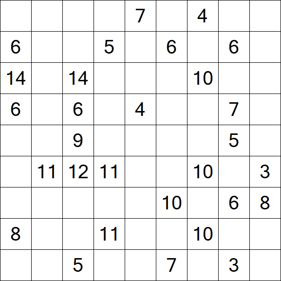 Kuromasu - Schwierig