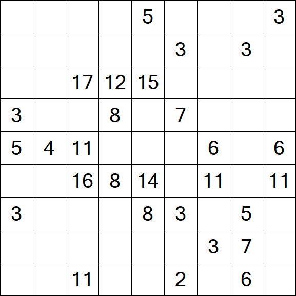 Kuromasu - Schwierig