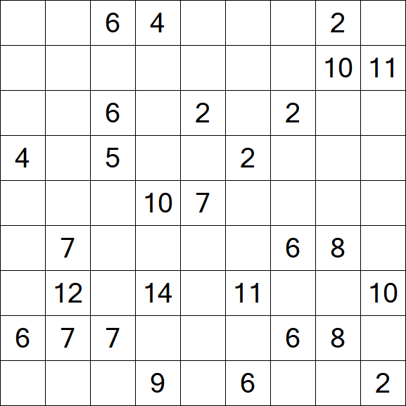 Kuromasu - Schwierig