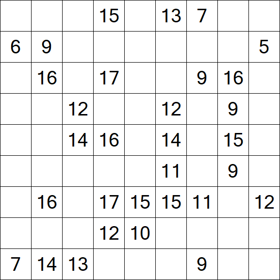 Kuromasu - Difficile