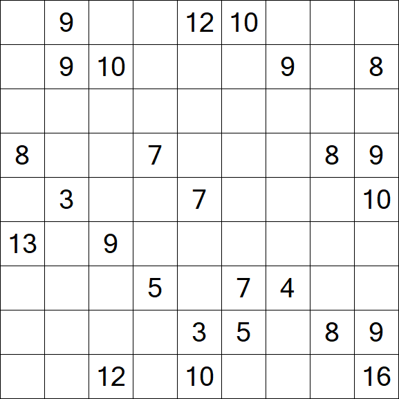 Kuromasu - Difficile