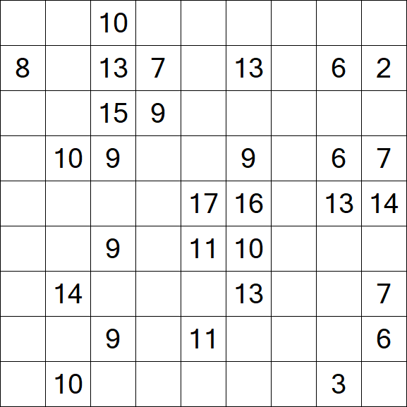 Kuromasu - Difficile
