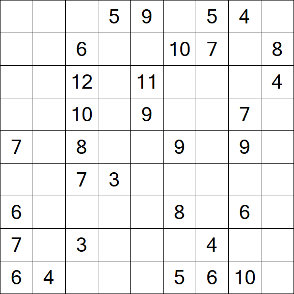 Kuromasu - Schwierig