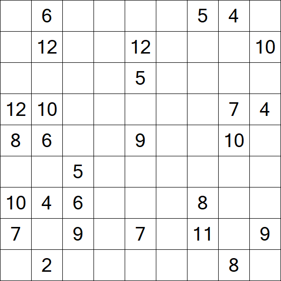 Kuromasu - Schwierig