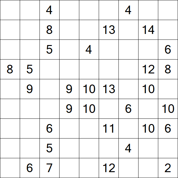Kuromasu - Difficile