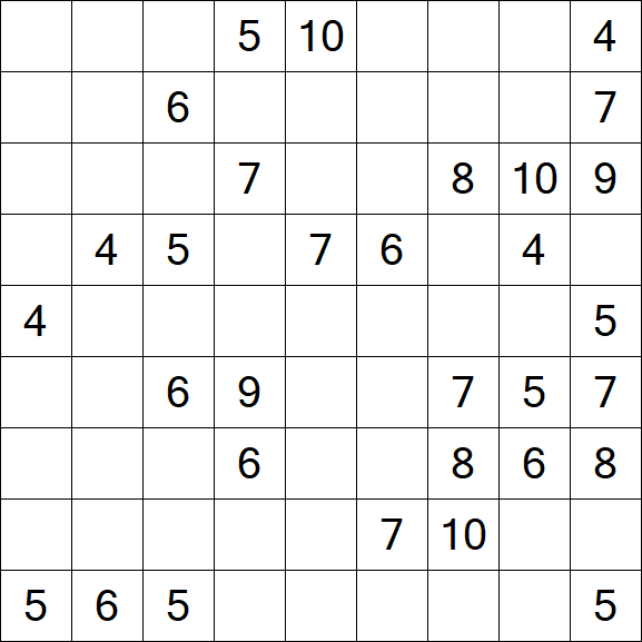 Kuromasu - Difficile
