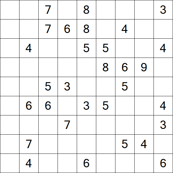 Kuromasu - Difficile