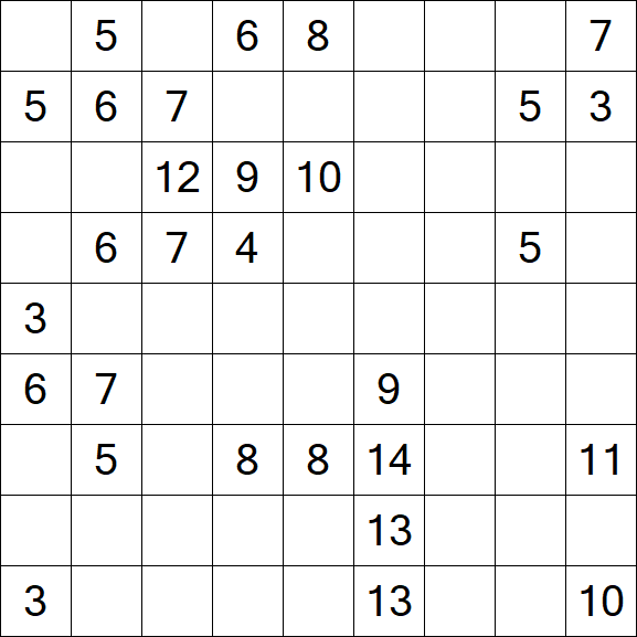 Kuromasu - Difficile
