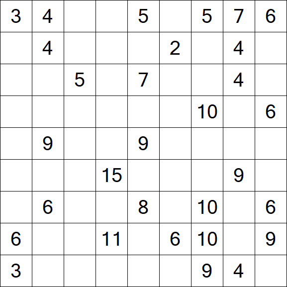 Kuromasu - Schwierig