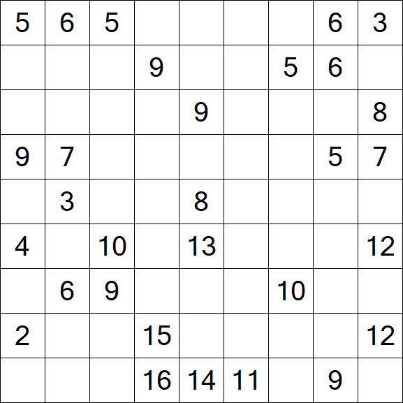 Kuromasu - Difficile