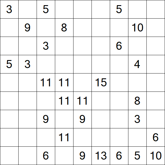 Kuromasu - Difficile