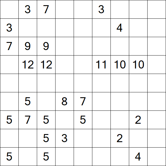 Kuromasu - Difficile